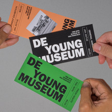 De Young Museum visual identity (fictional)